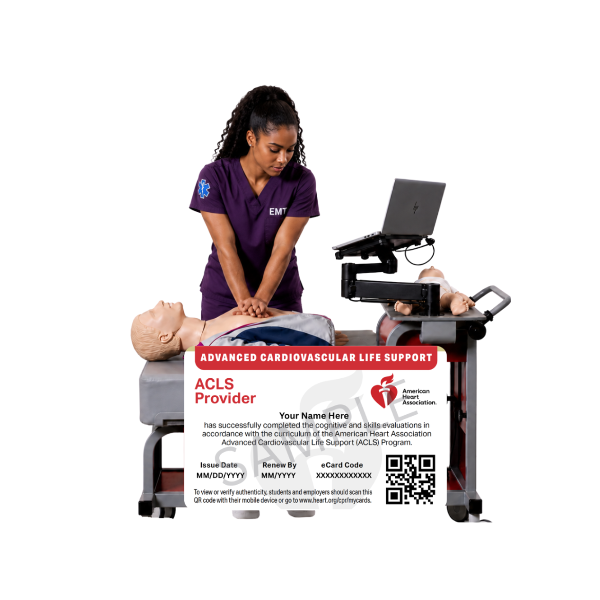 aha acls provider certification course